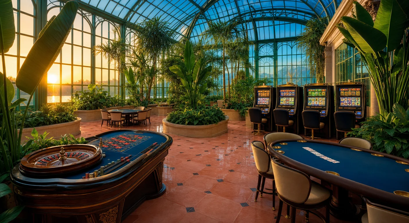 Hard Rock Casino glasshouse game floor